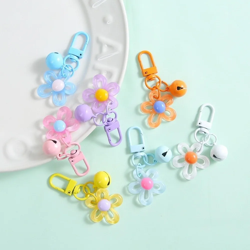 かわいい樹脂製フラワーキーホルダー多目的ゼリーフラワーイヤホンケースペンダントバッグデコレーション子供ギフト