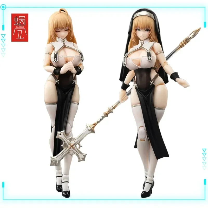 Snail Shell Genuine Original RPG-02 Snail's Adventure in Another World Nun Muse Asdo 15.8cm Assembly Model Toys Action Figures