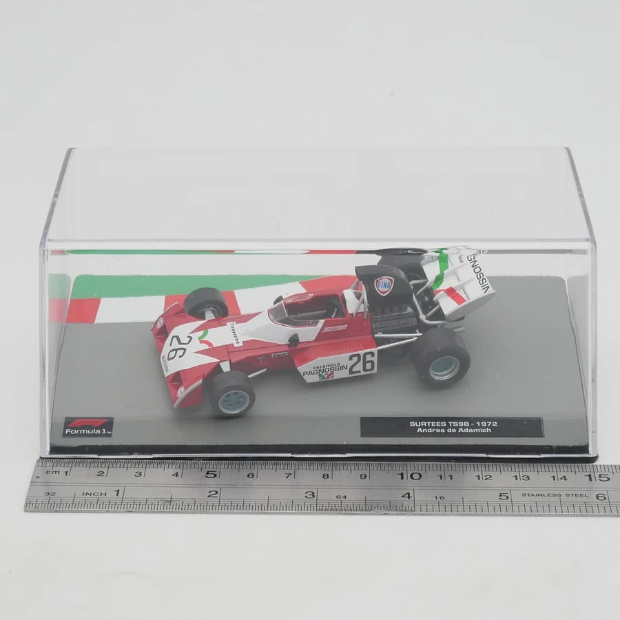 Ixo 1:43 Racing SURTEES TS9B 1972  Andrea de Adamich Diecast Car Model Toy Vehicle