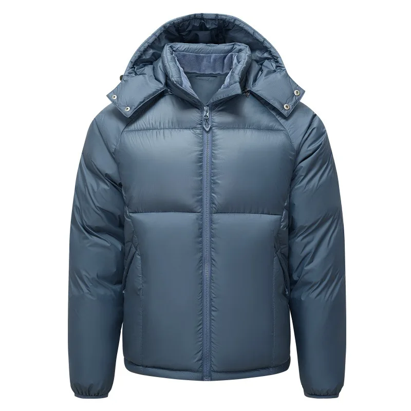 Men's 2026 Winter Thick down Cotton Jacket 30D Soft Bread Cotton Coat for Warmth New Cotton Jacket for Men