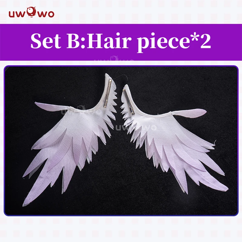 LAST BATCH UWOWO Robin Cosplay Game Honkai Star Rail Robin Maid Cosplay Costume With Wings Headpiece Halloween Role Play Outfits