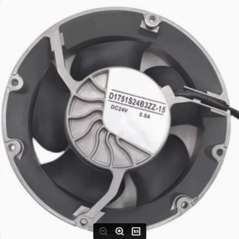 New Original Cooling Fan D1751S24B3AZ-22  D1751S24B3ZZ-15  D1751S24B3AZ-00  D1751S24BZZ-15 D1751P24B8PP340 3.4A