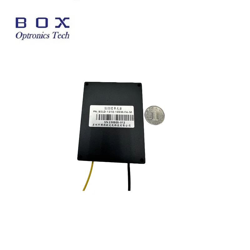 NEW BOX BSLD-840-51SM-FA-M PM Single Mode DFB Laser Source 840~1550nm Broadband Module 10mW-80mW 5V/220V AC FC/APC Fiber Optic