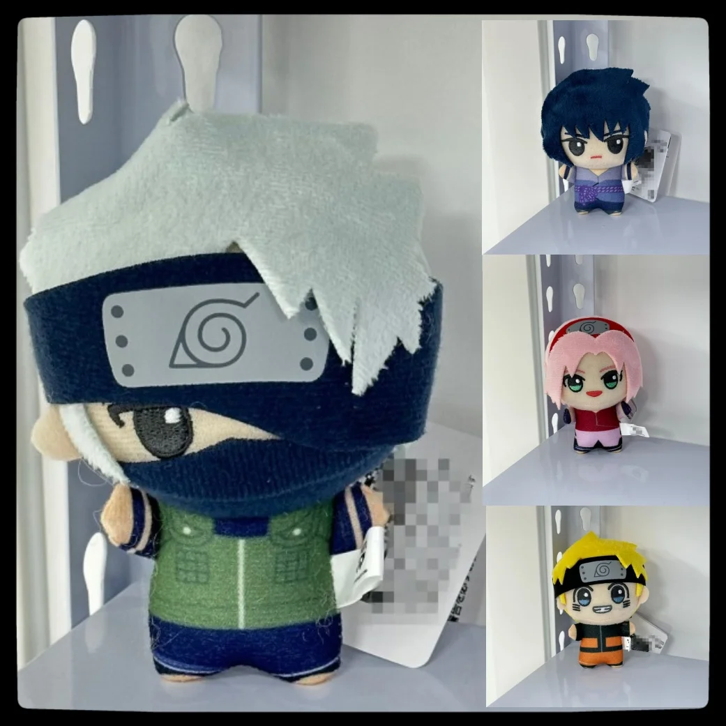 Naruto Anime Nunu Wave Feng Shui Gate Uzumaki Naruto Uchiha Itachi Shippuden Character Plush Doll Bag Keychain Birthday Gift