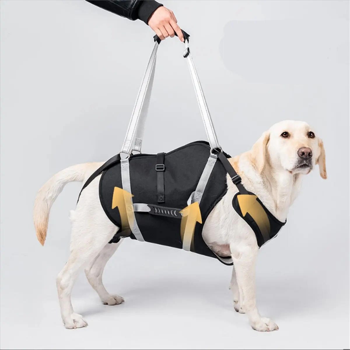 Welcome Deal-Adjustable Dog Lift Harness, Sling Brace for Large Dogs Support,Hind Leg Support Help Senior, Injured, Disabled