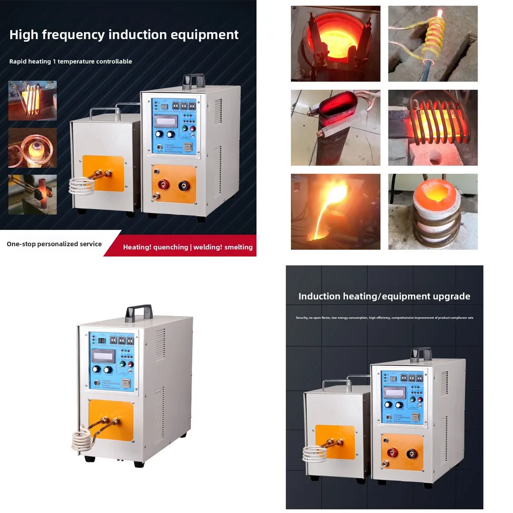 

High Frequency Induction Metal Smelting Welding Small And Medium Scale Annealing Quenching Forging Equipment