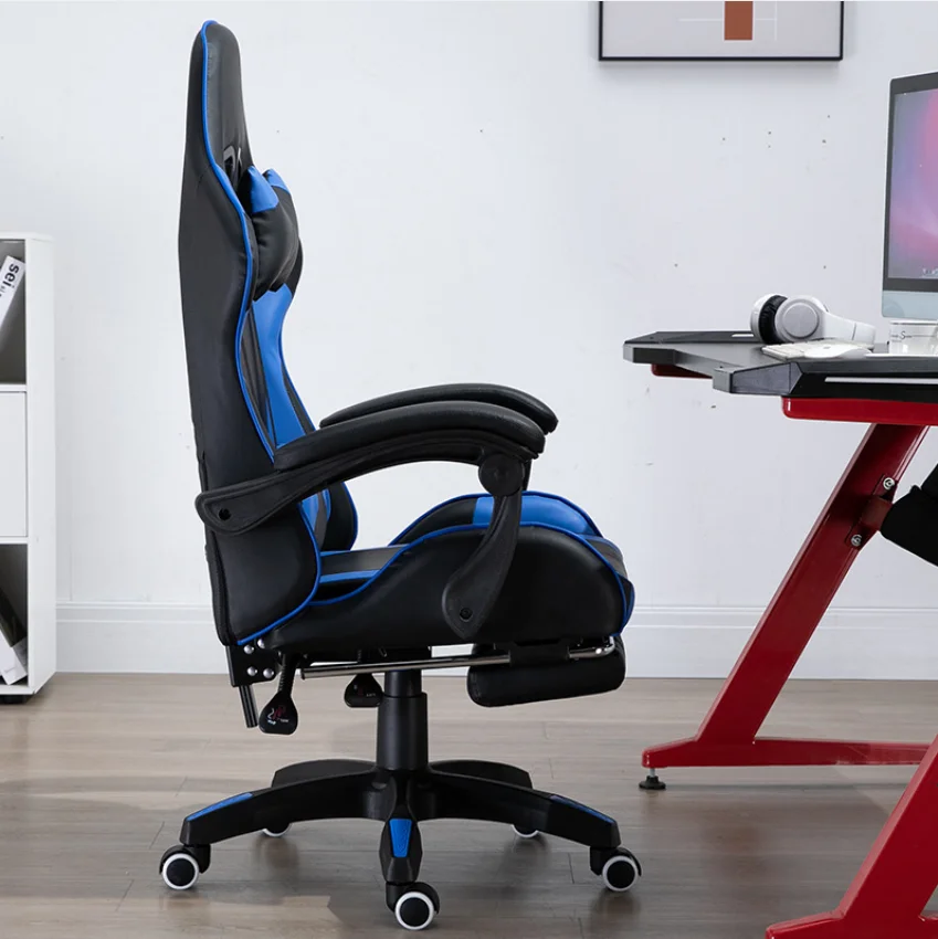 YYHCFavorable Gaming Chair Cheap Chair For Gaming PC with footrest