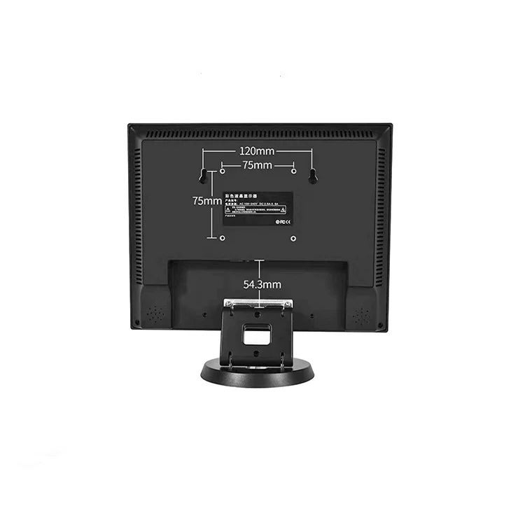 High Quality TK.CM VESA Mount Wall Mount 12 Inch PC Monitor Mini LED Monitor TV 1024