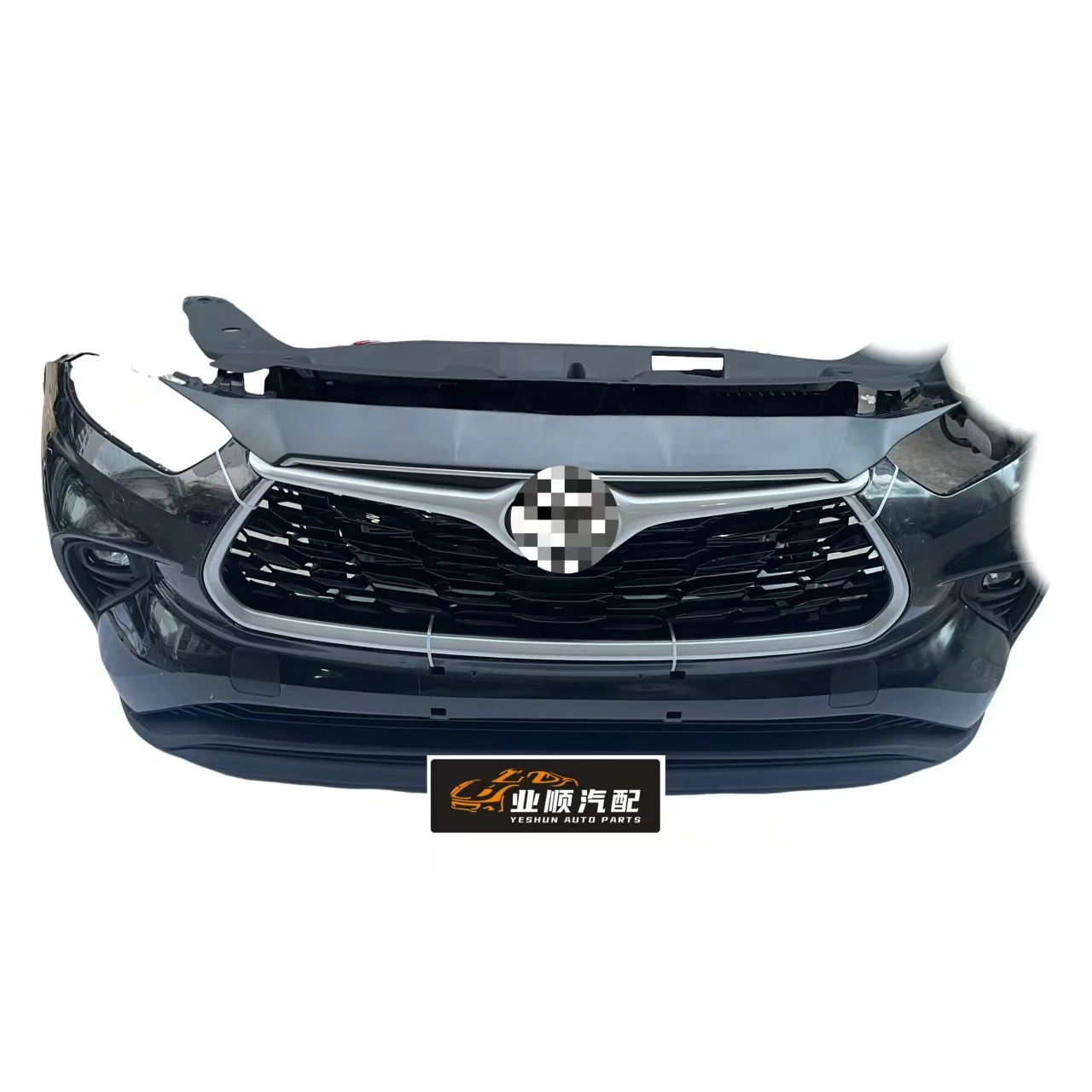Original High Quality Hot Selling for  Highlander Front Bumper Body Kit with Radiator Assembly and Headlights