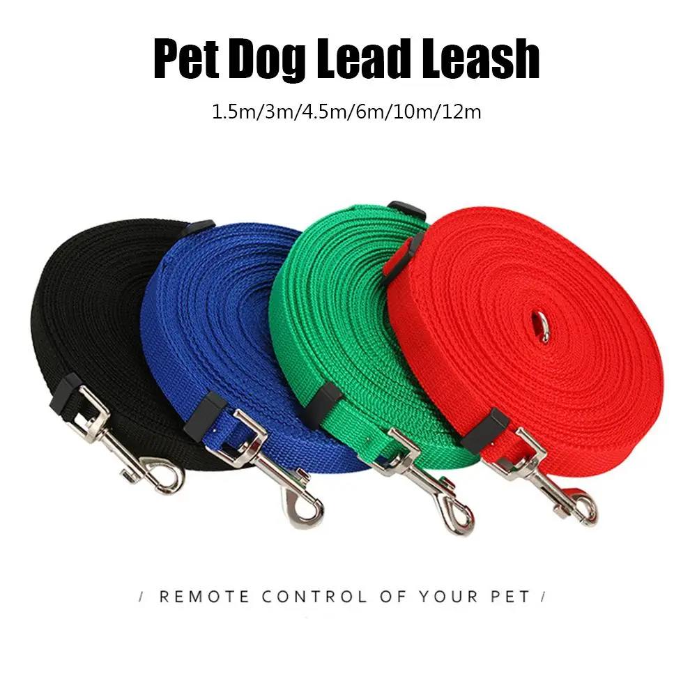 Flexible Dog Lead Leash Pet Supply Puppy Walking Training Traction Rope Cats Dogs Harness Collar Leash Strap Belt