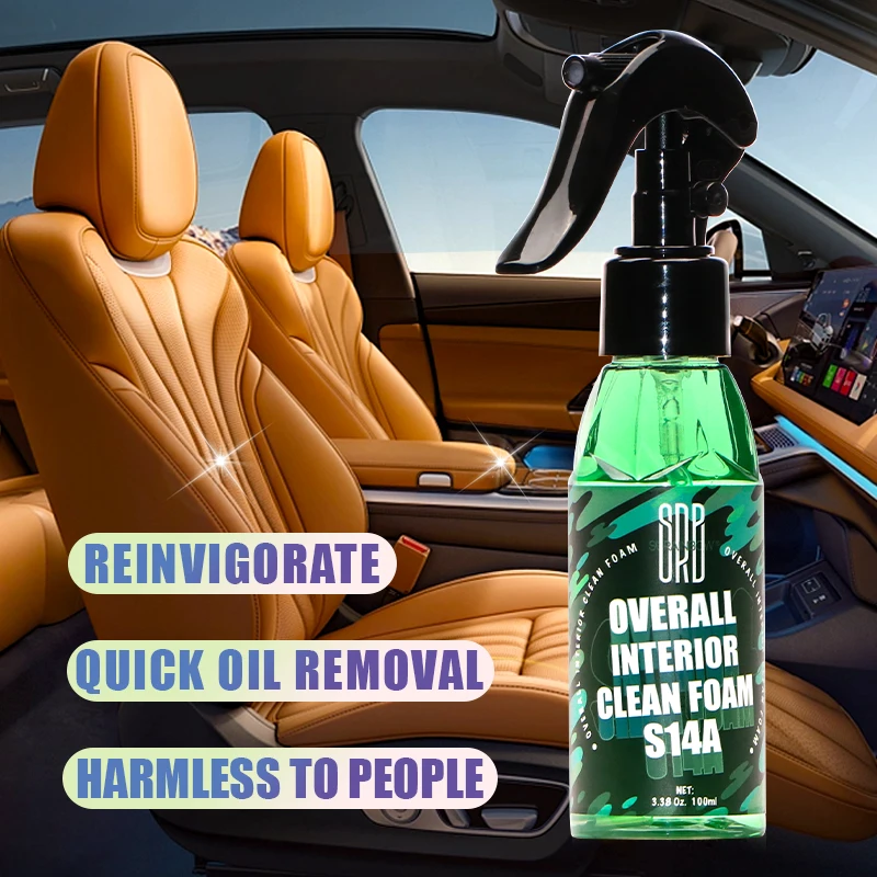 Total Interior Cleaner and Protectant, Ready to Use, Sprayable (for Carpets,Seats & Floor Mats),Safe for Cars,Home,Office & More