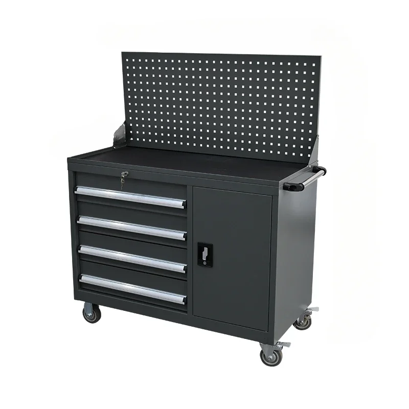 Heavy Tool Cart Cart Hardware Tool Cabinet Auto Repair Multifunctional Locker Workshop Parts Iron Box