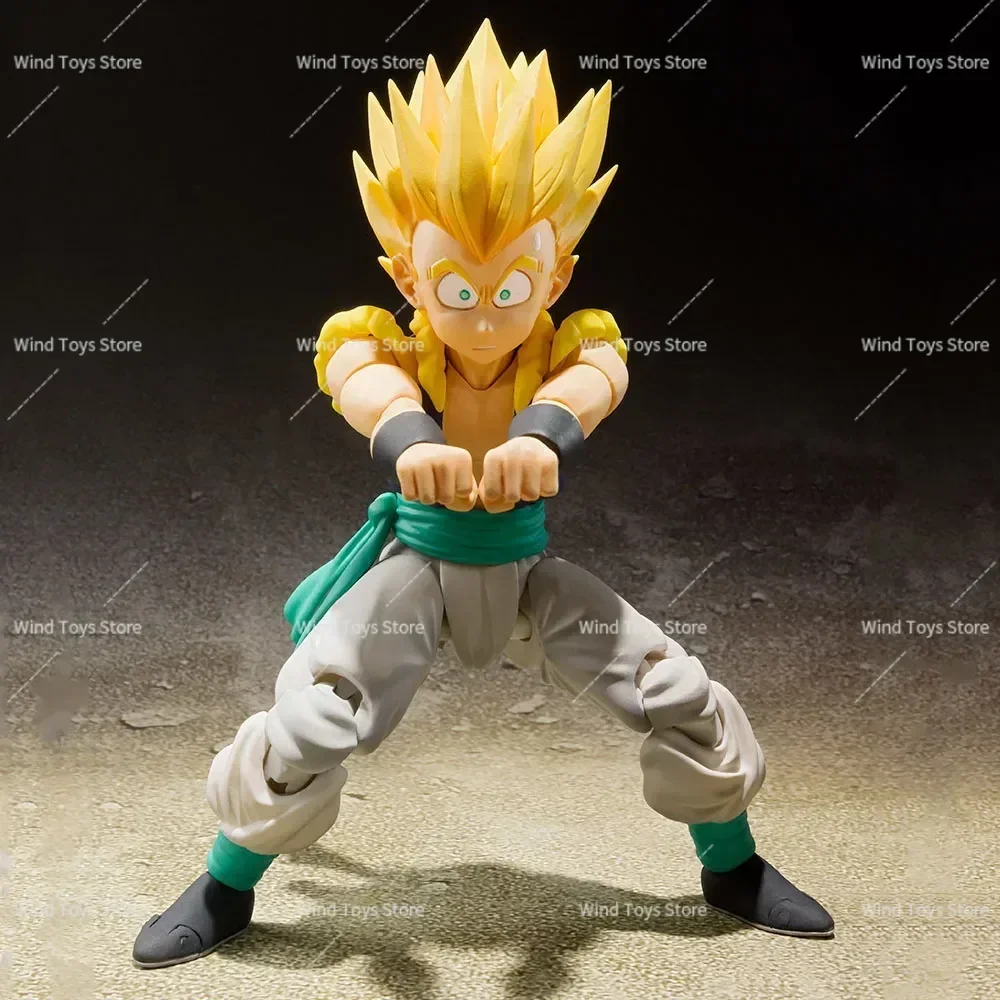 箱入りドラゴンボールバンダイフィギュアーツゴテンクス超サイヤ人アクションフィギュア 13 センチメートルグッズおもちゃ