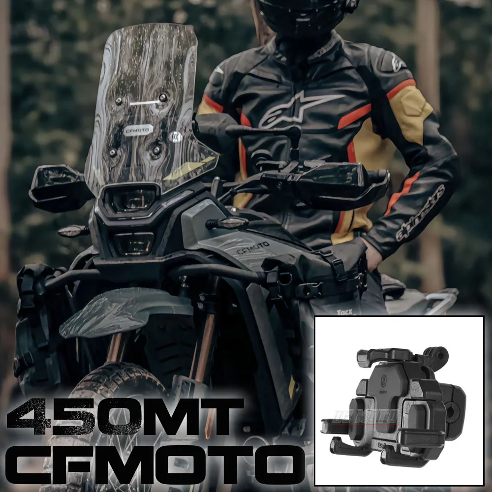 New FOR CFMOTO 450MT 450 MT 2024 Motorcycle Accessories GPS Phone Holder Stand Navigation Stand Shock Absorber Phone Stand