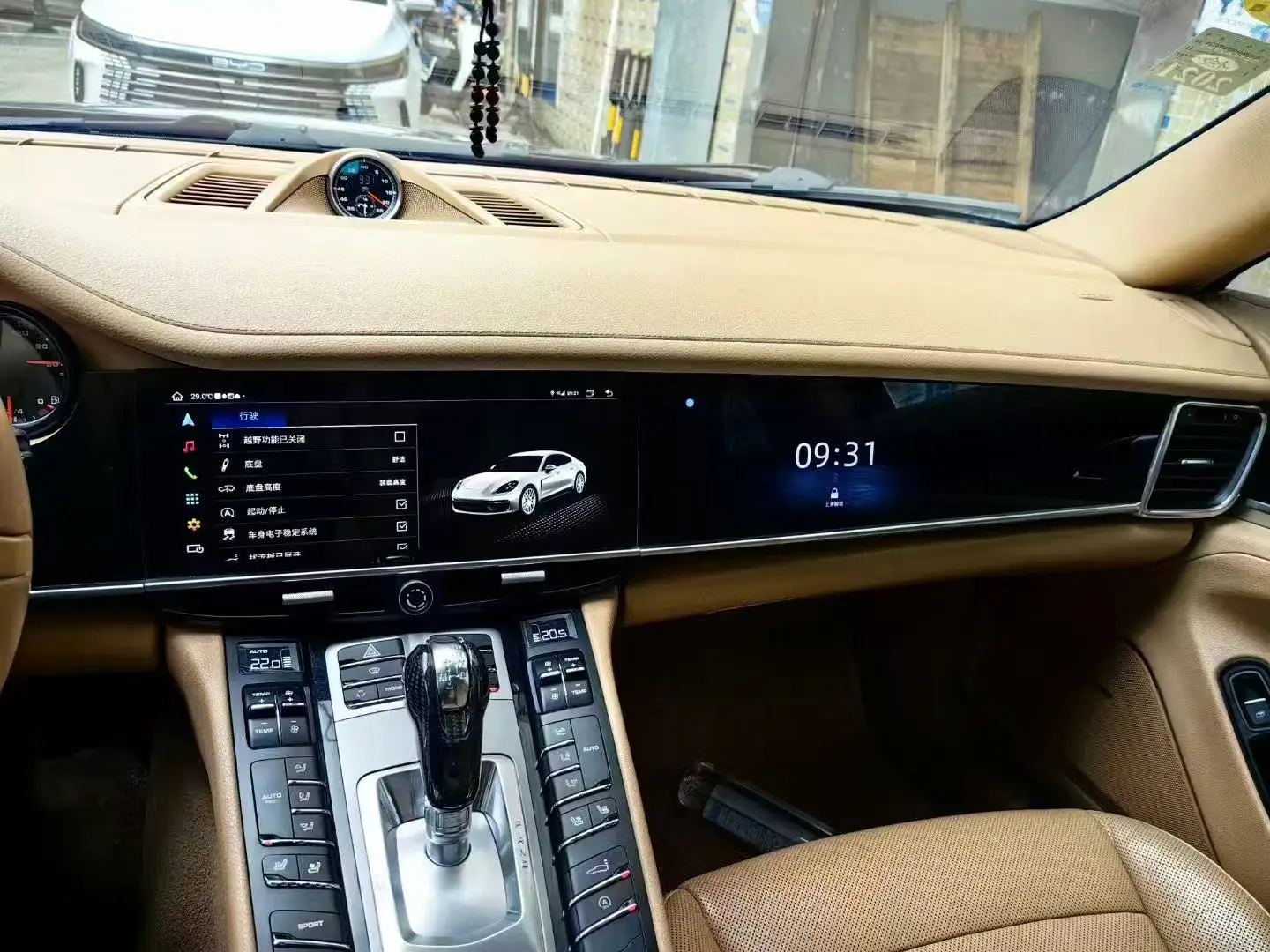 Android Radio Touch Screen Carplay Navigazione GPS LCD Quadro strumenti digitali Pannello schermo AC per Porsche Panamera 2010-2016