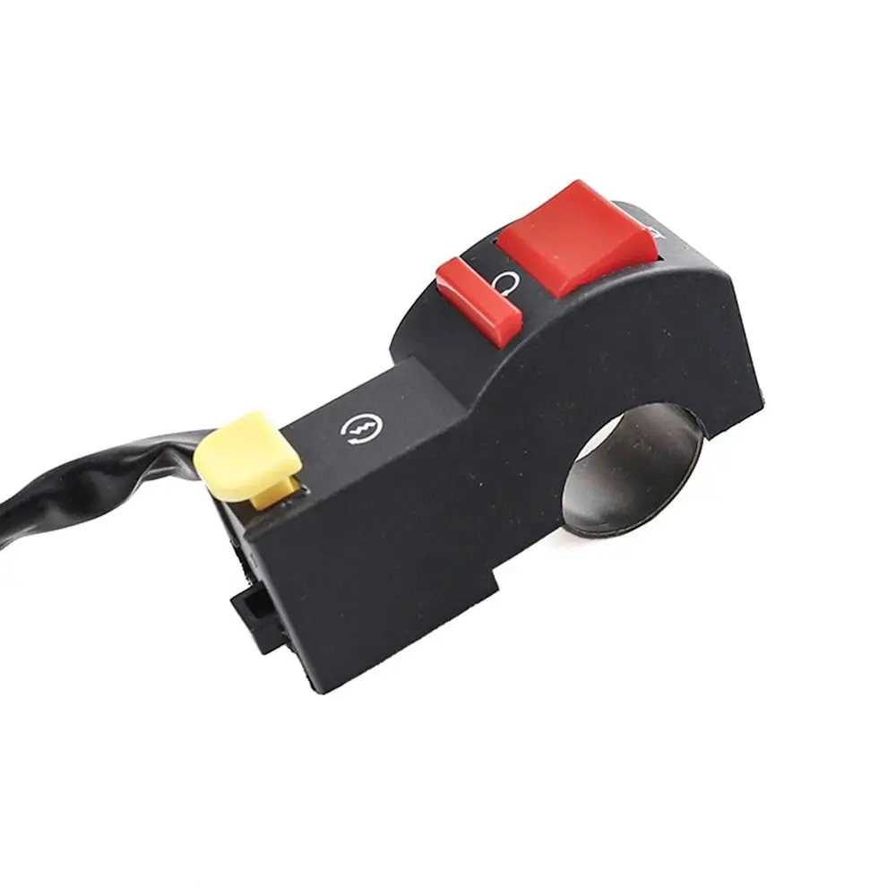 2Styles Electric Start Stop On Off Button Plastic Black Kill Starter Switch On-Off Toggle Switch Motorcycle Dirt ATV Quad Bike