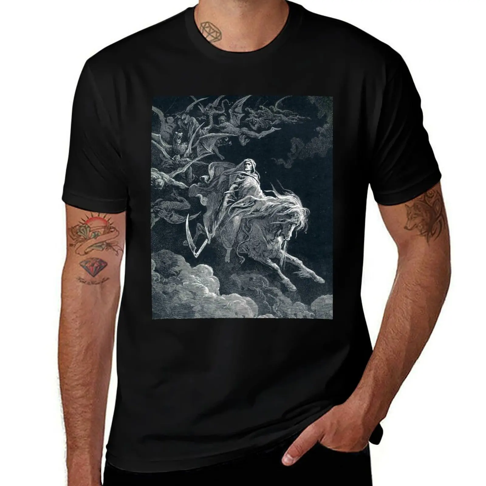

The Vision of Death by Gustave Doré T-Shirt Breathable Travel T-Shirt