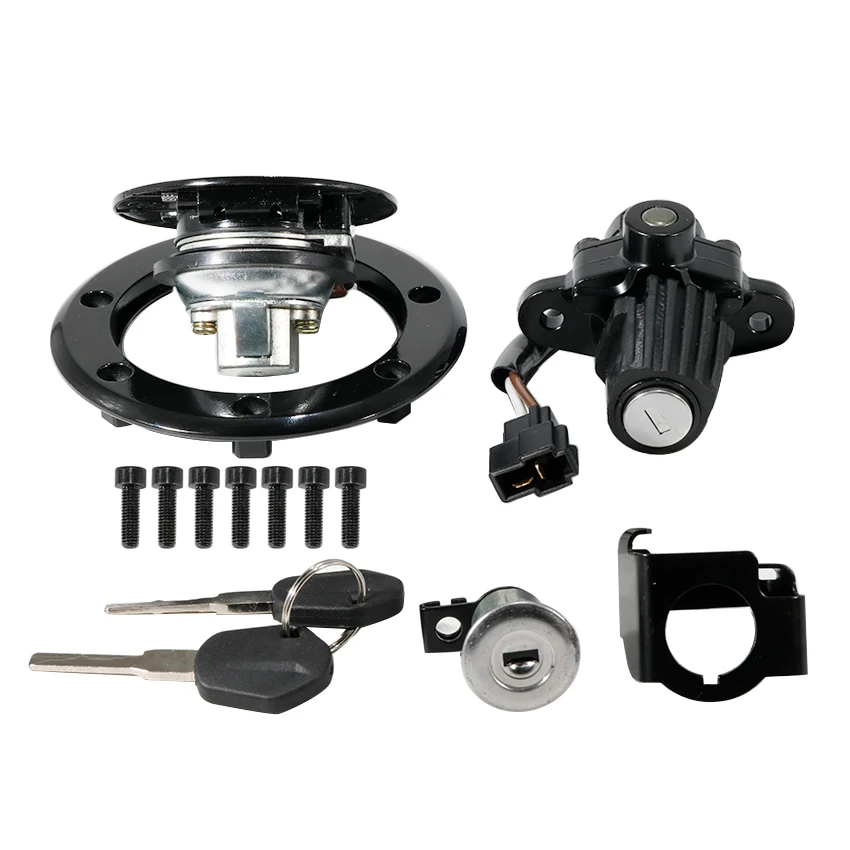 Motorcycle Ignition Switch Seat Lock Key Fuel Gas Cap Set Fits for KTM 390 125 200 250 Duke ABS 2022-2025 Years OEM:94311066044