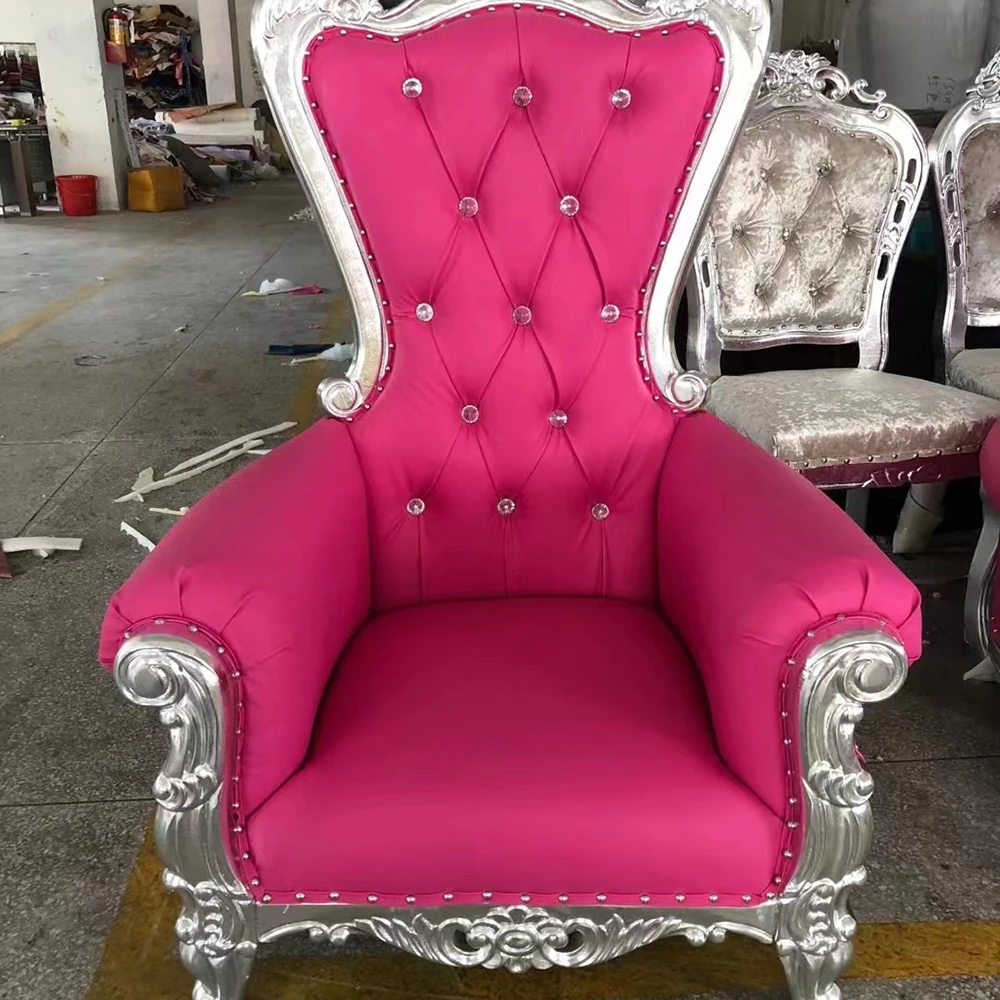 

Wholesale China Wedding Furniture Gold King Child Kids Throne Chair for Party