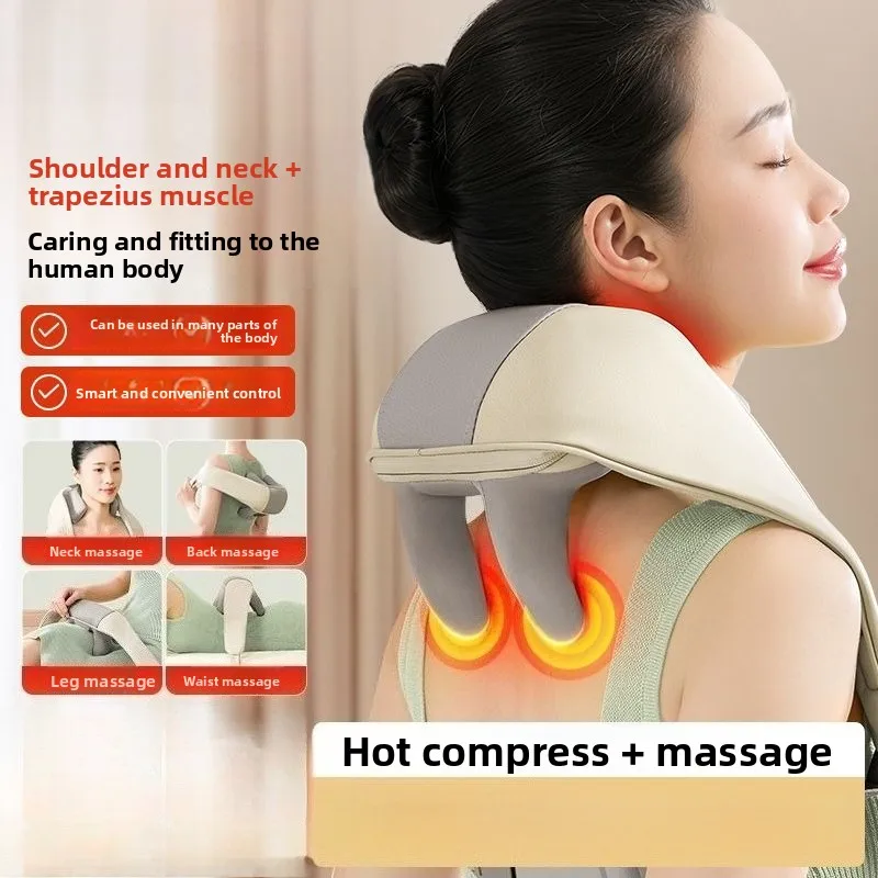 

Массажная шаль, многофункциональный шейный массажер, плечевая талия, разминающий массажер для всего тела, горячий компресс