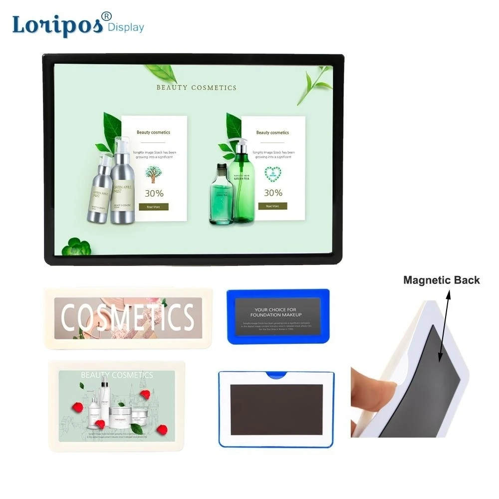 A5 Poster Frame Magnetic Data Cardholders Channel Label Holders Clear Plastic Protectors Metal Surface Sign And Ticket Holder