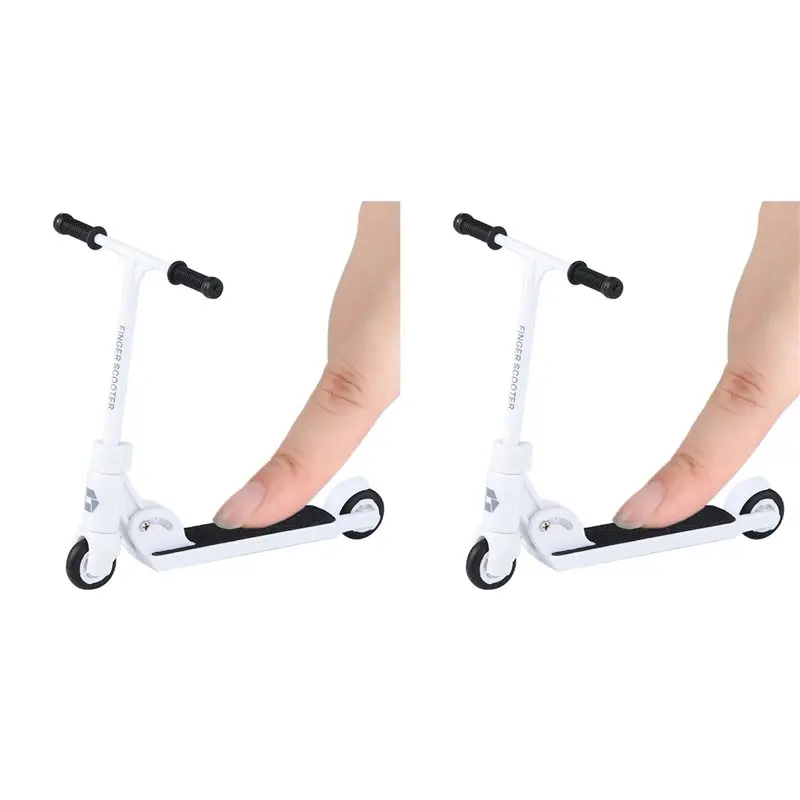 ABKV-2X New Finger Scooter Children Fingertip Pedal Vitality Car Desktop Skateboard Car