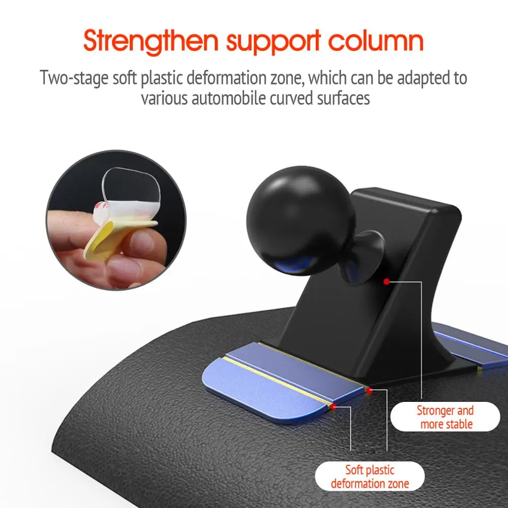 Universal Car Dashboard Mat Quick Mount Car Phone Holder Pad Mobile Phone Stand Bracket For iPhone Samsung Xiaomi Mobile Holder