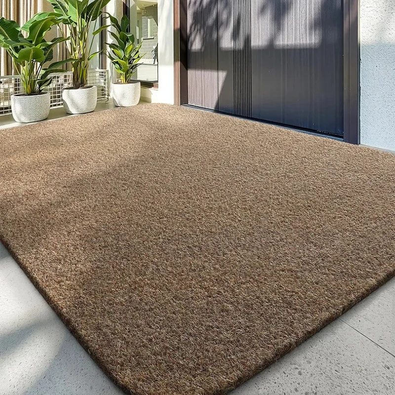Japanese Entryway Door Mat Non Slip PVC Backing Dirt Trapper Rug Durable Polypropylene Floor Mat Indoor Outdoor Doormat