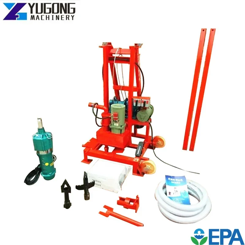 Low Cost Mini Water Well Drilling Rig Machine DTH Series Portable Submersible Down the Hole Drill Rig Machine for South Africa