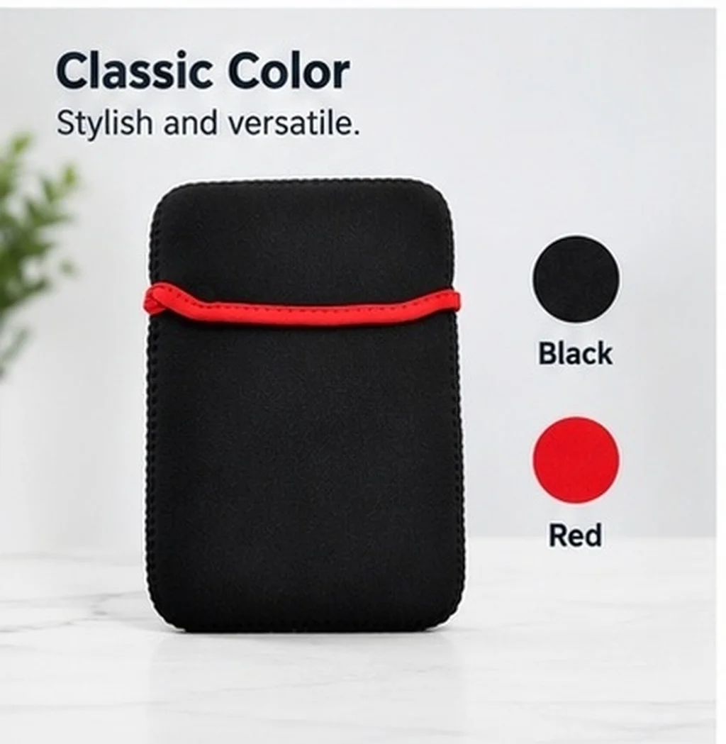 Neoprene Sleeve Bag Case for 7-Inch Tablet Pc Double-Sided Dustproof Scratch-Resistant Protective Cover for Tablet Laptop Sleeve