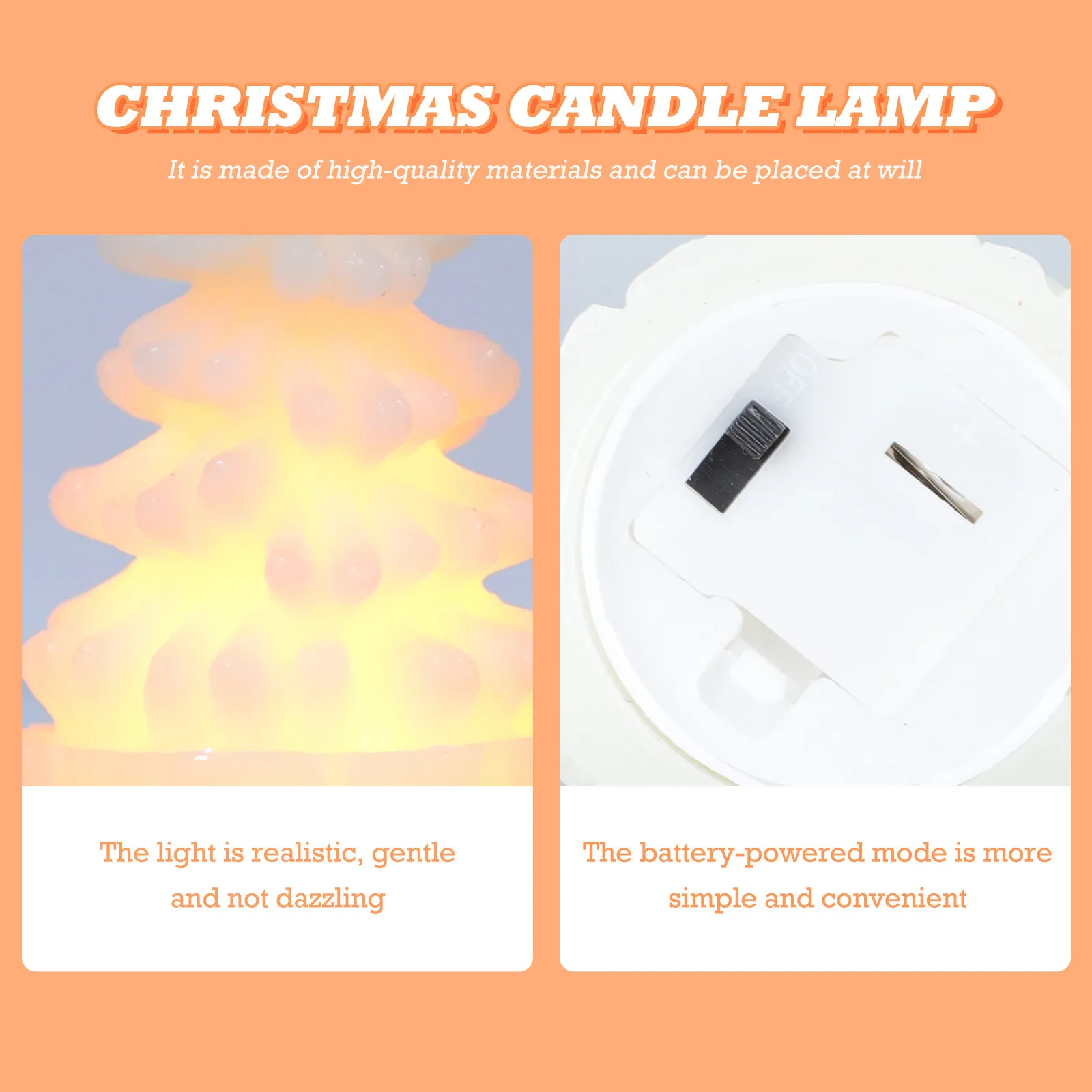 1Pcs Christmas Xmas Tree LED Light Luminous Desktop Home Office Decor Xmas Tree Shape Christmas Gifts