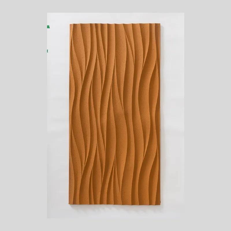 Natural Manufactured 3D Pu Mushroom Stone Wall Panel Soundproof Waterproof Artificial Stone Interior Exterior Building Material view 4