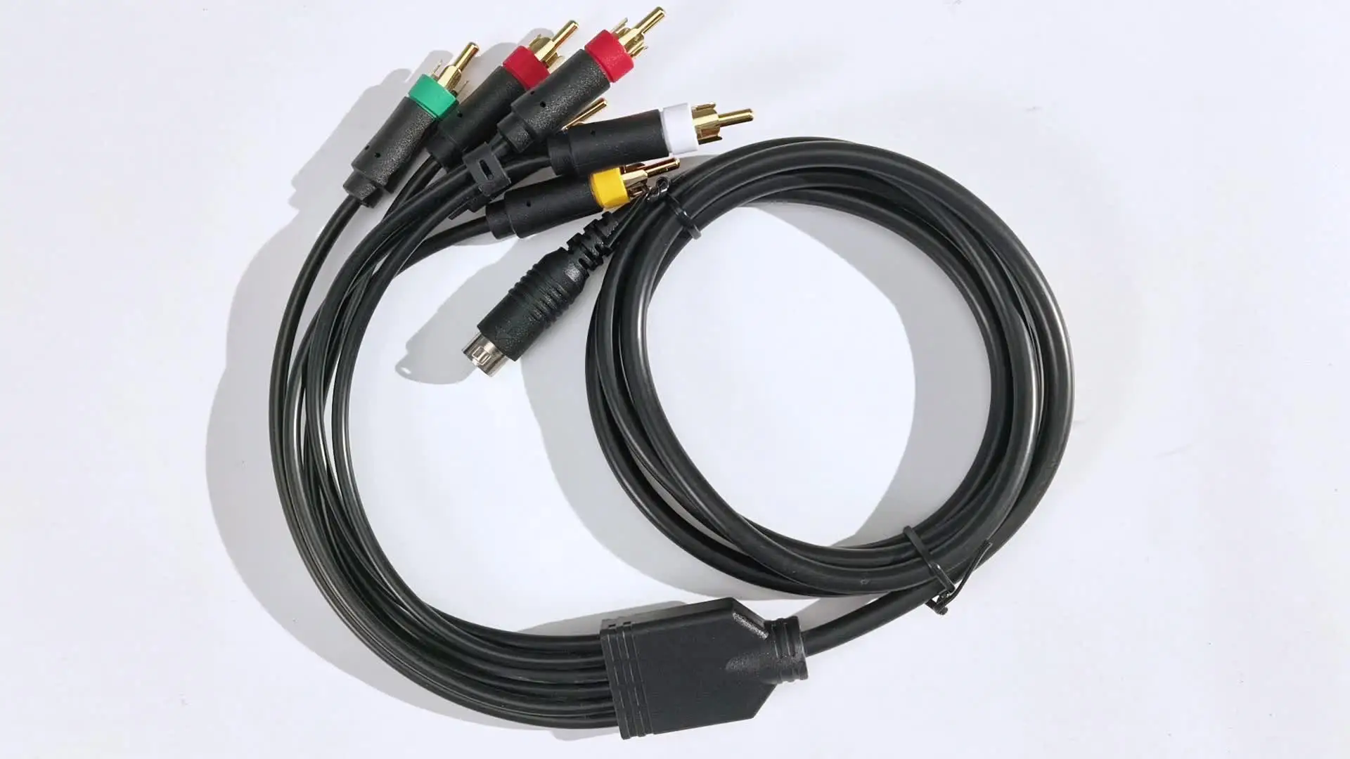 For SEGA Saturn RGB/RGBS RCA Composite Cable for PVM BVM NEC XM Up