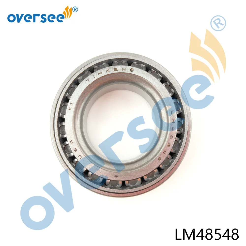 Oversee LM48548 LM48510 Mercury Bearing Kit 31-812767A1Fit 40 - 60 HP Bravo XR XZ