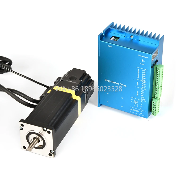 

NEMA 23 Unipolar/Bipolar CNC Hybrid Stepper Motor with Electromagnetic Brake 57mm Electric Brake Stepper Motor