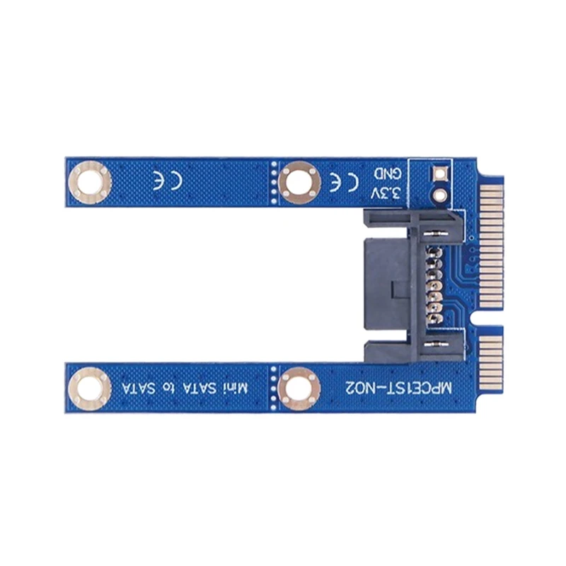 MSATA SATA 어댑터 카드, SATA 인터페이스, 컴퓨터 확장 카드 변환 카드, 7 핀 하드 디스크