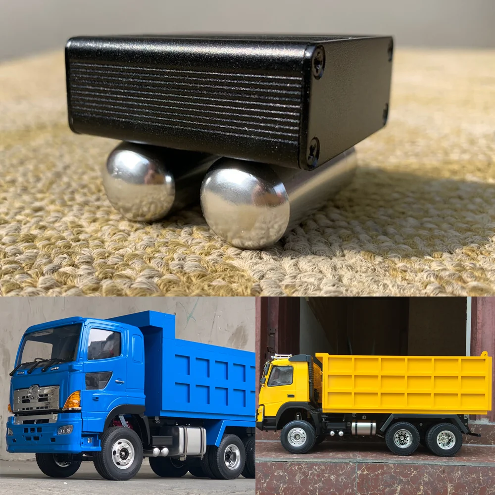 Aluminiumlegierung Öl Gas Tank Dekoration für 1/14 Tamiya RC LKW SCANIA 770S VOLVO Mercedes-Benz ACTROS 3363 MAN Spielzeug Auto Teile