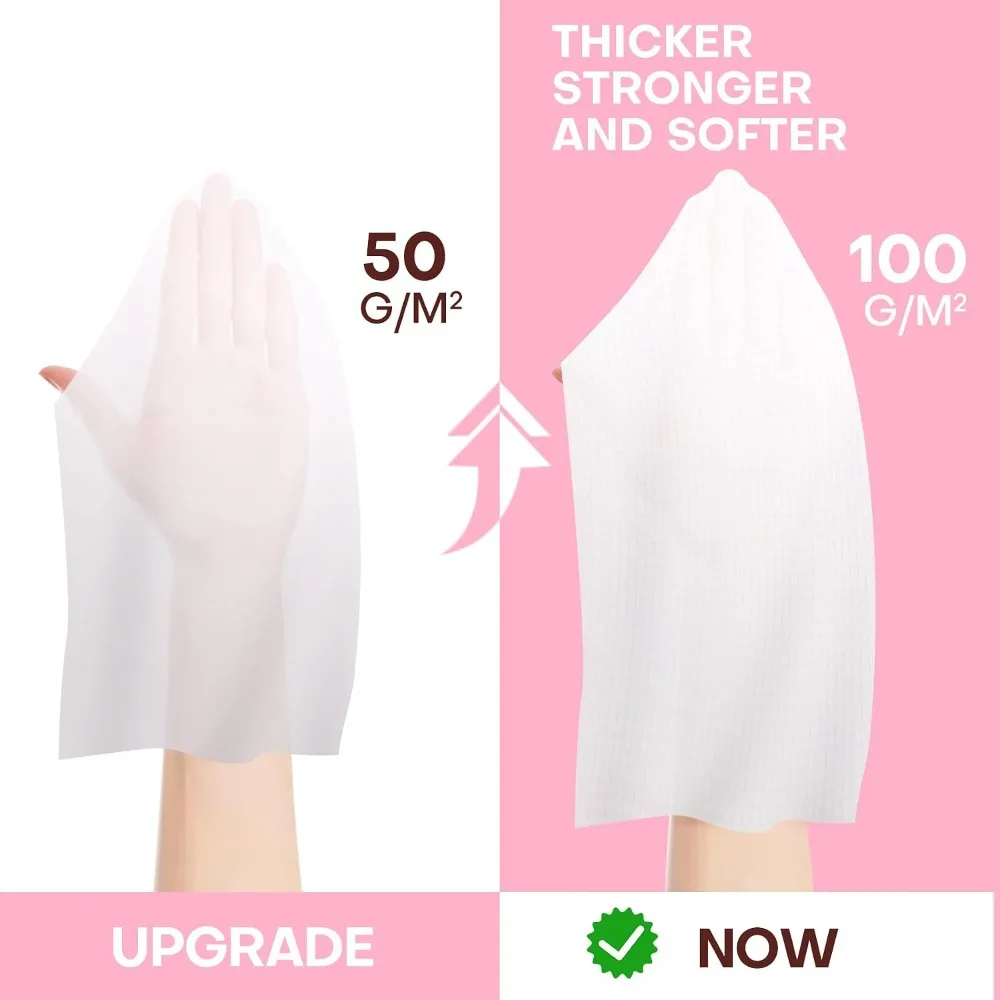 Disposable Face Towel Compressed Towel Tablets for Travel and Portable Cleansing, 12x9 Inch Large Size Mini Face Washcloths Reusable and Biobased Eco Friendly, Individually Wrapped Dry Towels for Gym Workout, Hiking, - view 6