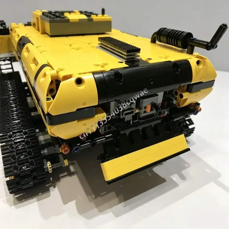 2161Parts Excavator Remote Control Modification Building Blocks MOC Model DIY Creative Assembly Educational Toy Gift Collection