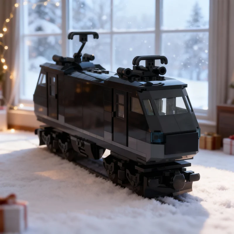 

282pcs MOC High Speed Locomotive City Trains Model Building Blocks Creative DIY Gift Display Decor Assemble Premium Adult Kids