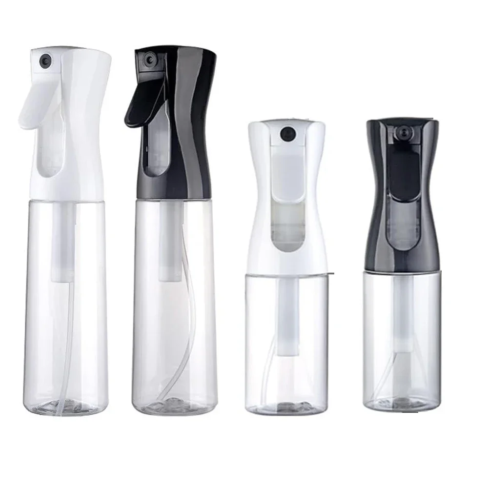 200ml 300ml 500ml High Press Continuous Spray Bottle for Hair Salons Plant Gardens Fine Mist Home Makeup Hydration