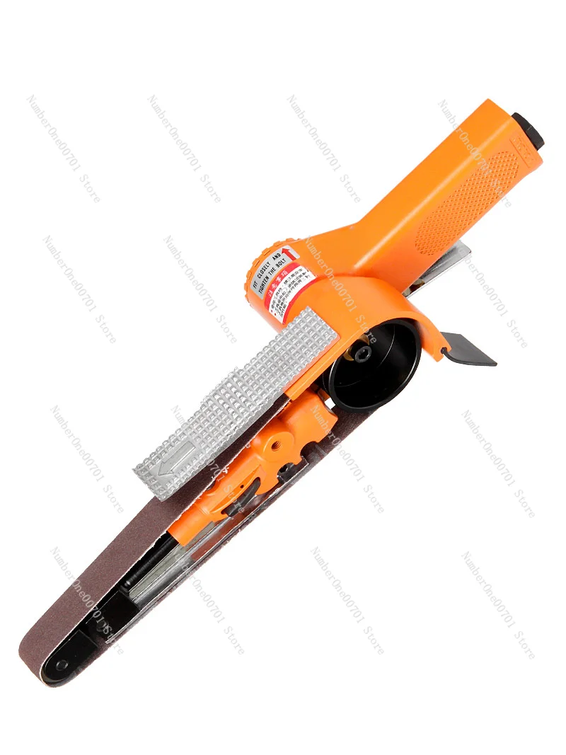 

Handheld Pneumatic Belt Sander Die Casting Burr Abrasive Belt Sander 20*520 Imported AT-7010P