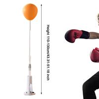 Punching Bag with Stand Improve Reaction Mma Portable Gear Professional Gift Punch Practice Adjustable Height Boxing Speed Bag