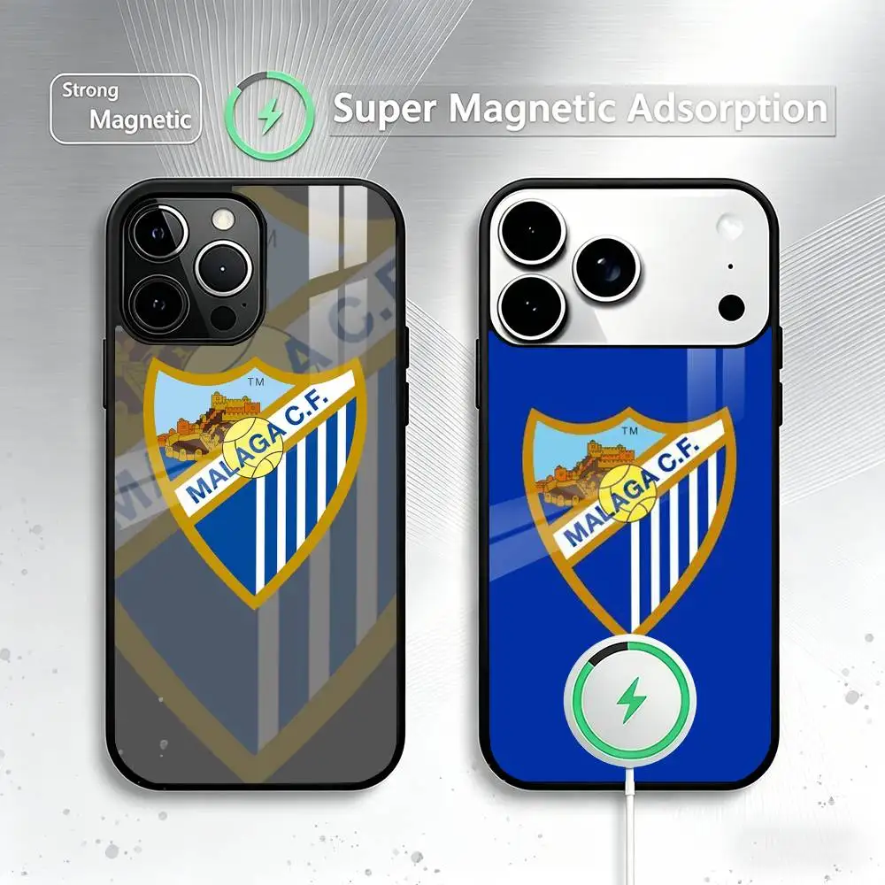 

H-Hot M-Malaga CF Phone Case For iPhone17,16,15,14,13,12,11 Plus,Pro Supports Magnetic Wireless Charging