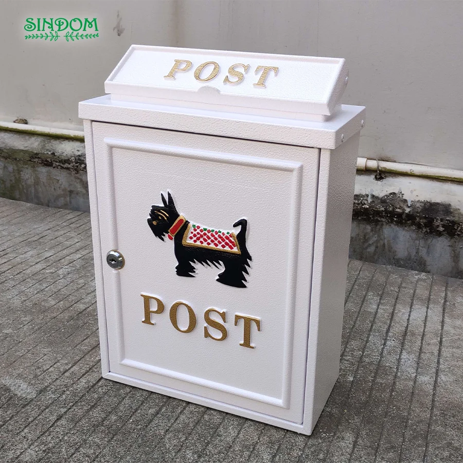 Outdoor Waterproof Lockable Animal Wall Mount Post Mailbox, Professional Manufacturer