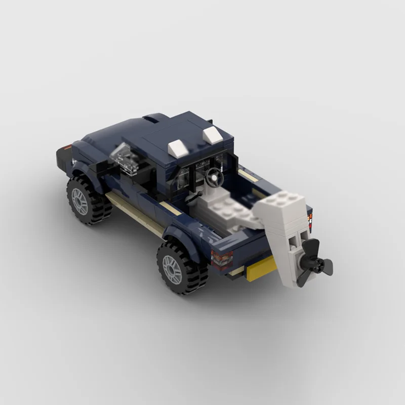 Velocidade hypercar modelo moc tijolos de construção hilux captador tecnologia modular presentes feriado montar crianças brinquedos terno