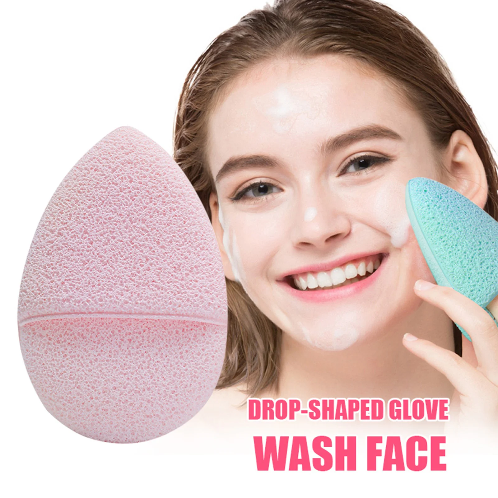 Wet & Dry Use Makeup Sponges Soft Touch Easy Operation Makeup Tool for Concealer Powder Liquid Usage