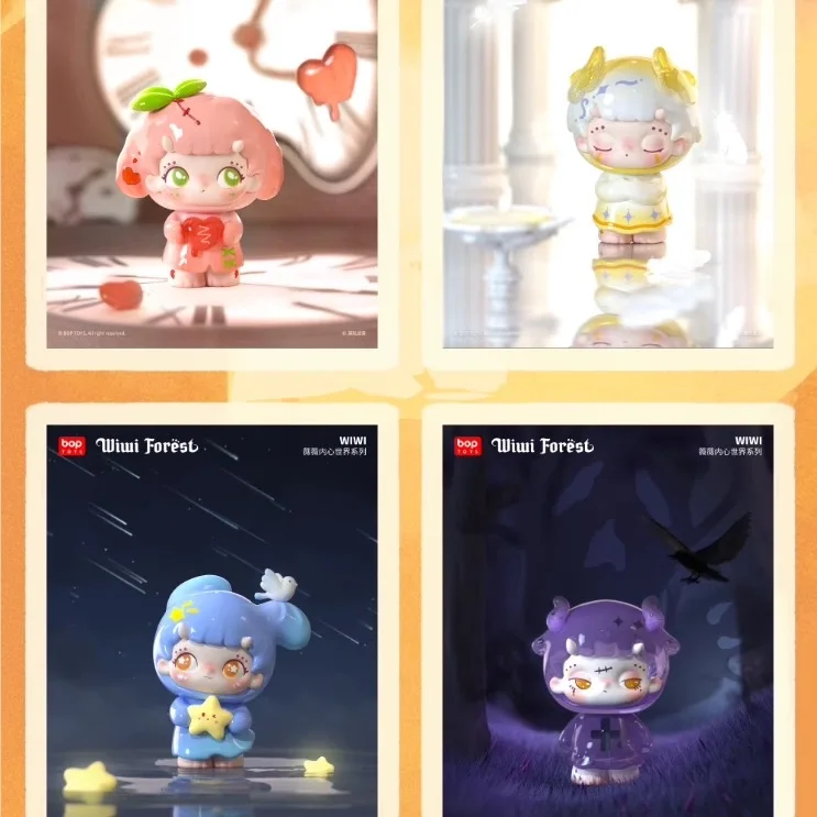 حقيقي جديد Wiwi الغابات الداخلية العالم الاتجاه صندوق أعمى سطح المكتب الحلي زينت لعب الأطفال هدايا عيد الميلاد