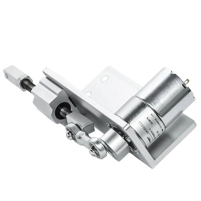 DC 12V 24V Reciprocating Linear Actuator 5~1000 Rpm Telescopic Motor with 12/16/20mm Stroke for DIY Projects