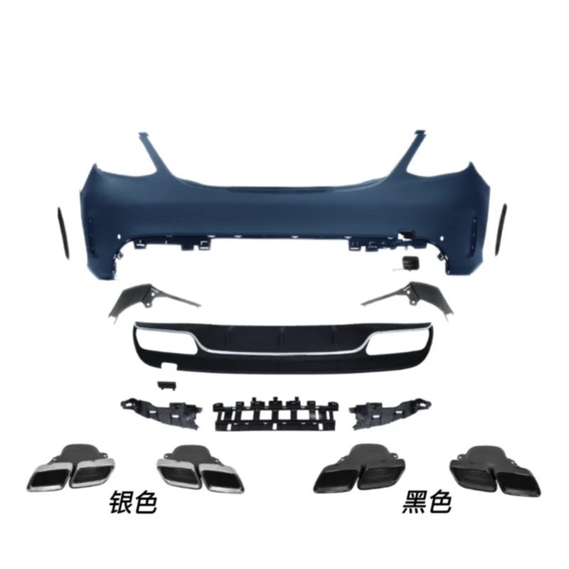 High Quality Bumper Body Kit for Mercedes-Benz C-Class W205 Facelift For AMG C63 Screw-On Easy Installation Tow Hook